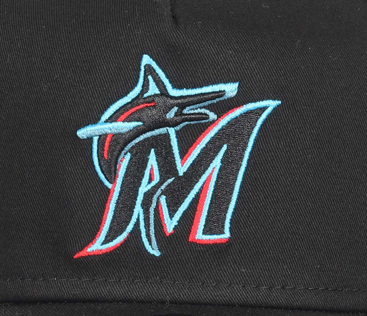 Miami Marlins MLB Evergreen Black 9Forty A-Frame Snapback Cap New Era