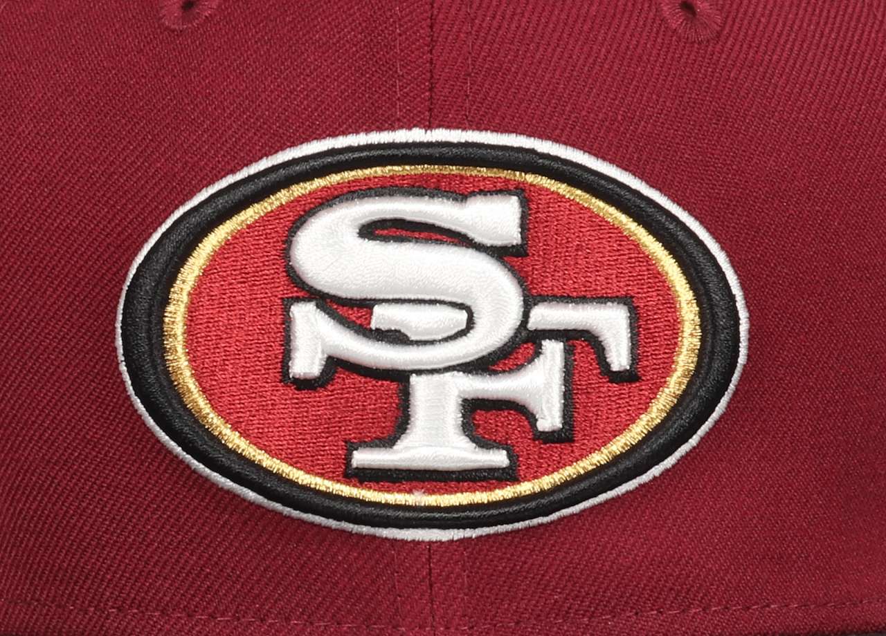 San Francisco 49ers NFL Cardinal Red 9Fifty Original Fit Snapback Cap New Era