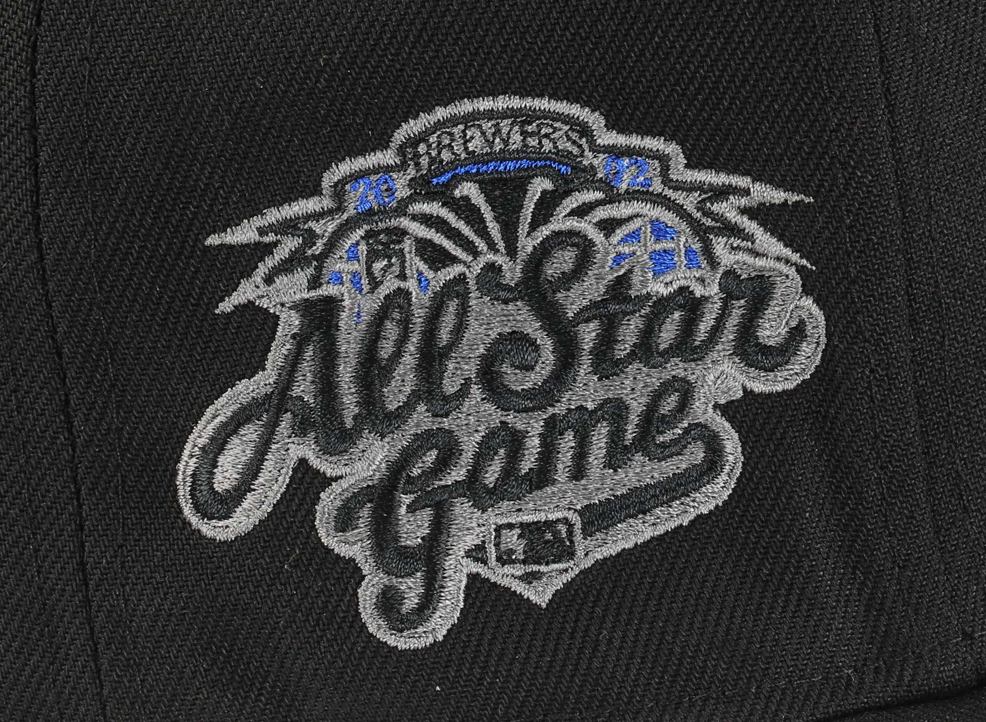 Milwaukee Brewers MLB Sidepatch All Star Game Logo Black Cooperstown 59Fifty Basecap New Era