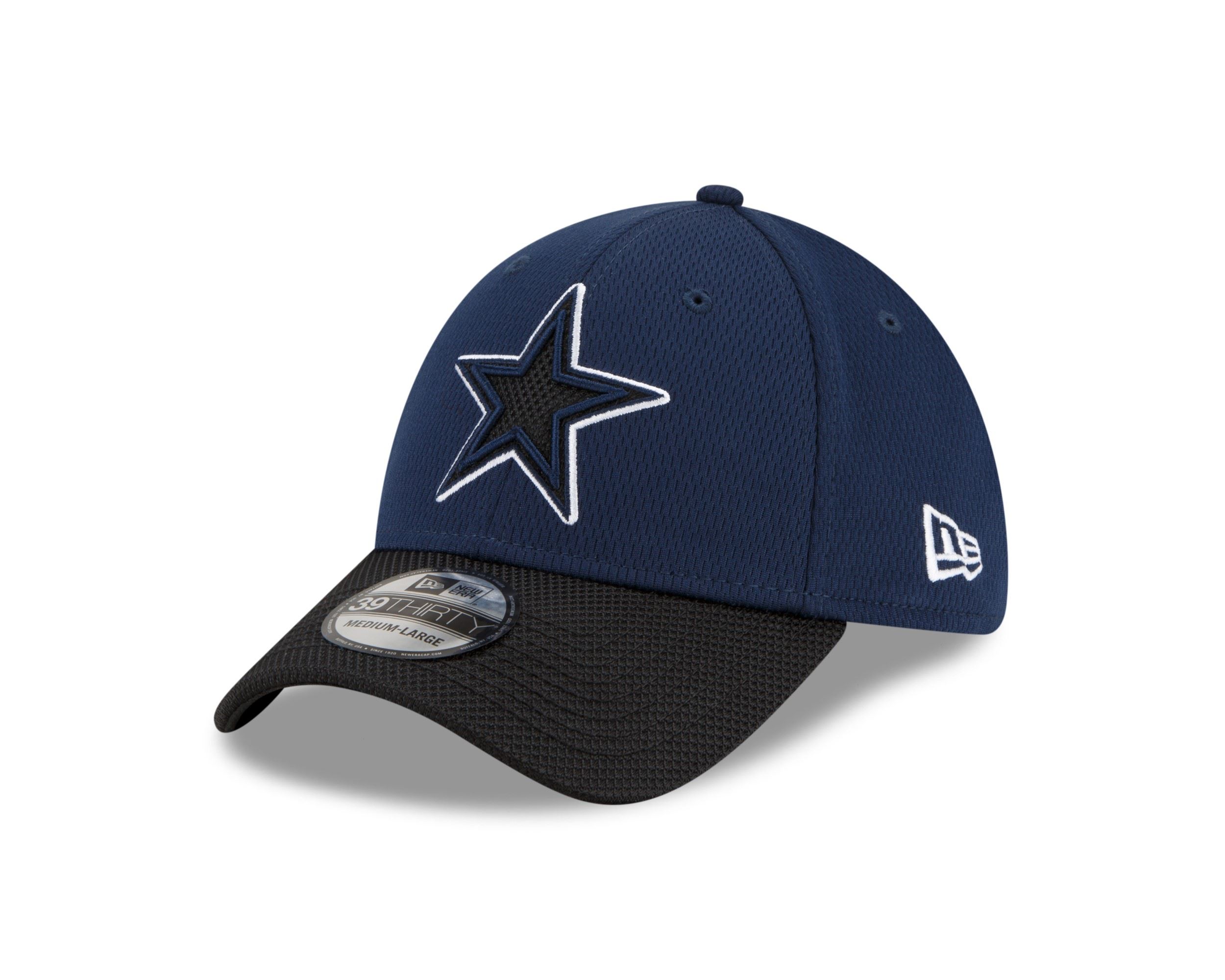Dallas Cowboys NFL 2021 Sideline Navy 39Thirty Stretch Cap New Era