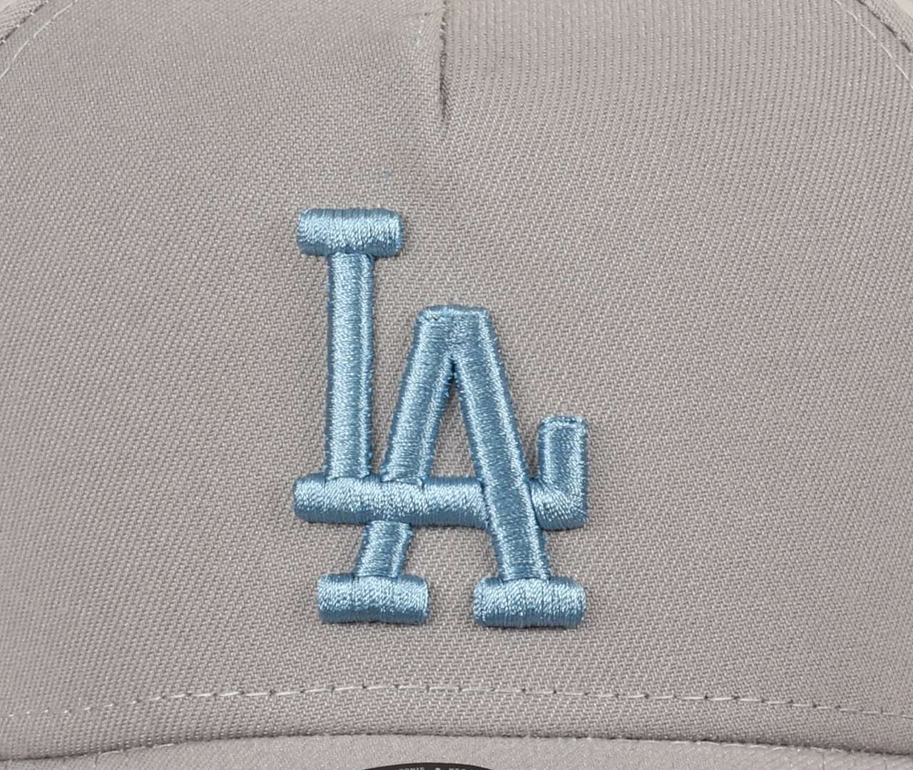 Los Angeles Dodgers MLB Dodgers Stadium Sidepatch Cooperstown Gray Sky 9Forty A-Frame Snapback Cap New Era