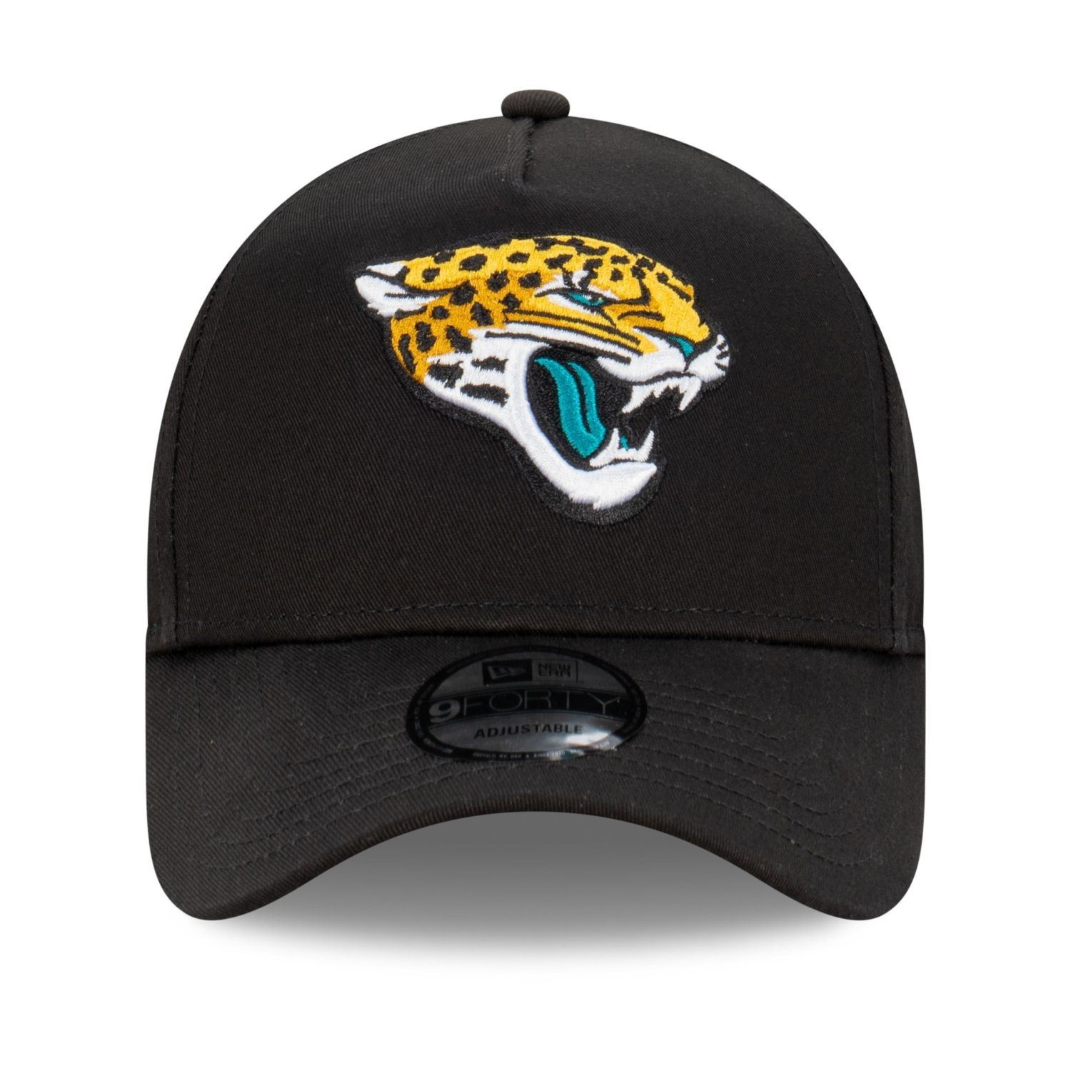 Jacksonville Jaguars NFL Evergreen Black 9Forty Adjustable A-Frame Cap New Era