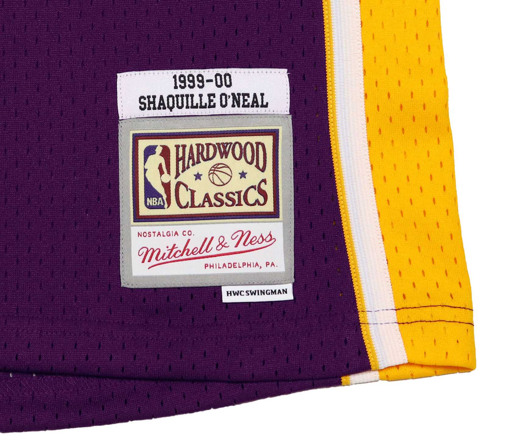 Shaquille Oneal #34 Los Angeles Lakers NBA Swingman Mitchell & Ness