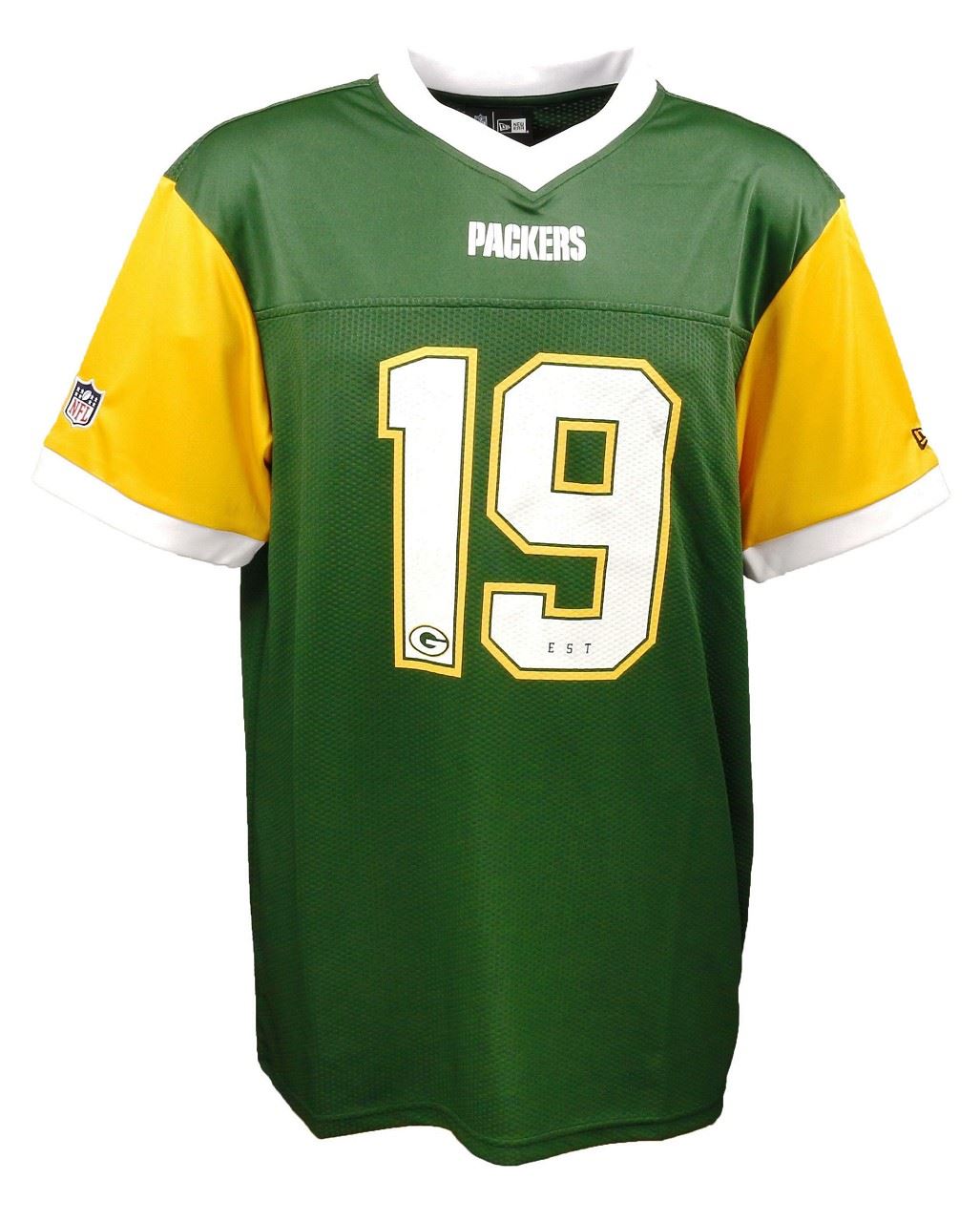 Green Bay Packers NFL Tri Colour T-Shirt New Era 