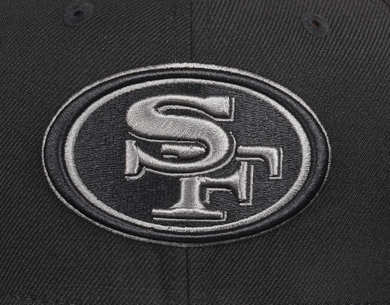 San Francisco 49ers NLF Black Dark Graphene 9Fifty Original Fit Cap New Era