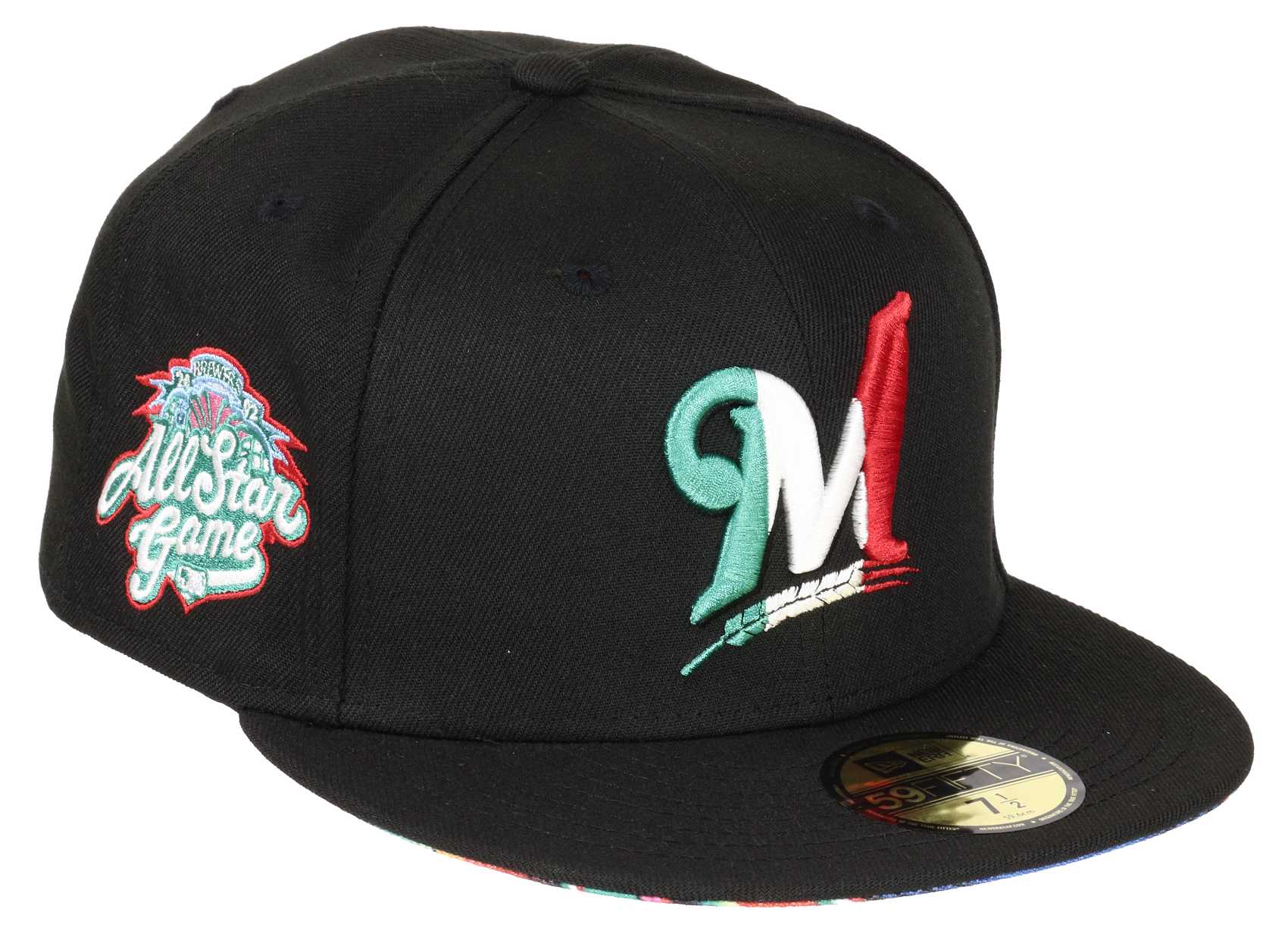 Milwaukee Brewers MLB All Star Game Mexican Colour Logo 59Fifty Basecap New Era
