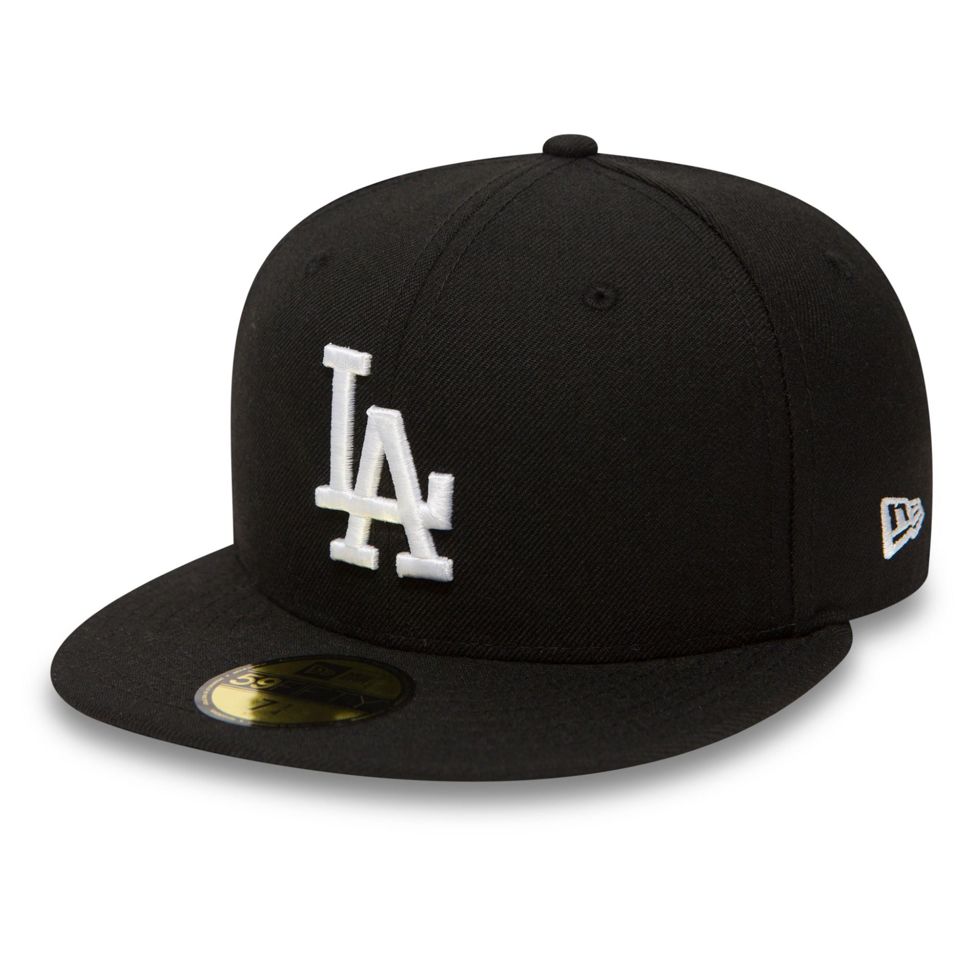 Los Angeles Dodgers MLB Basic Black Base 59Fifty Basecap New Era
