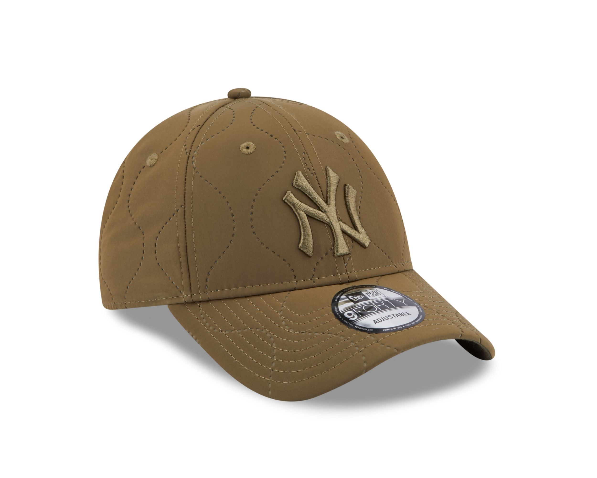New York Yankees MLB Quilted Green 9Forty  Adjustable Cap New Era