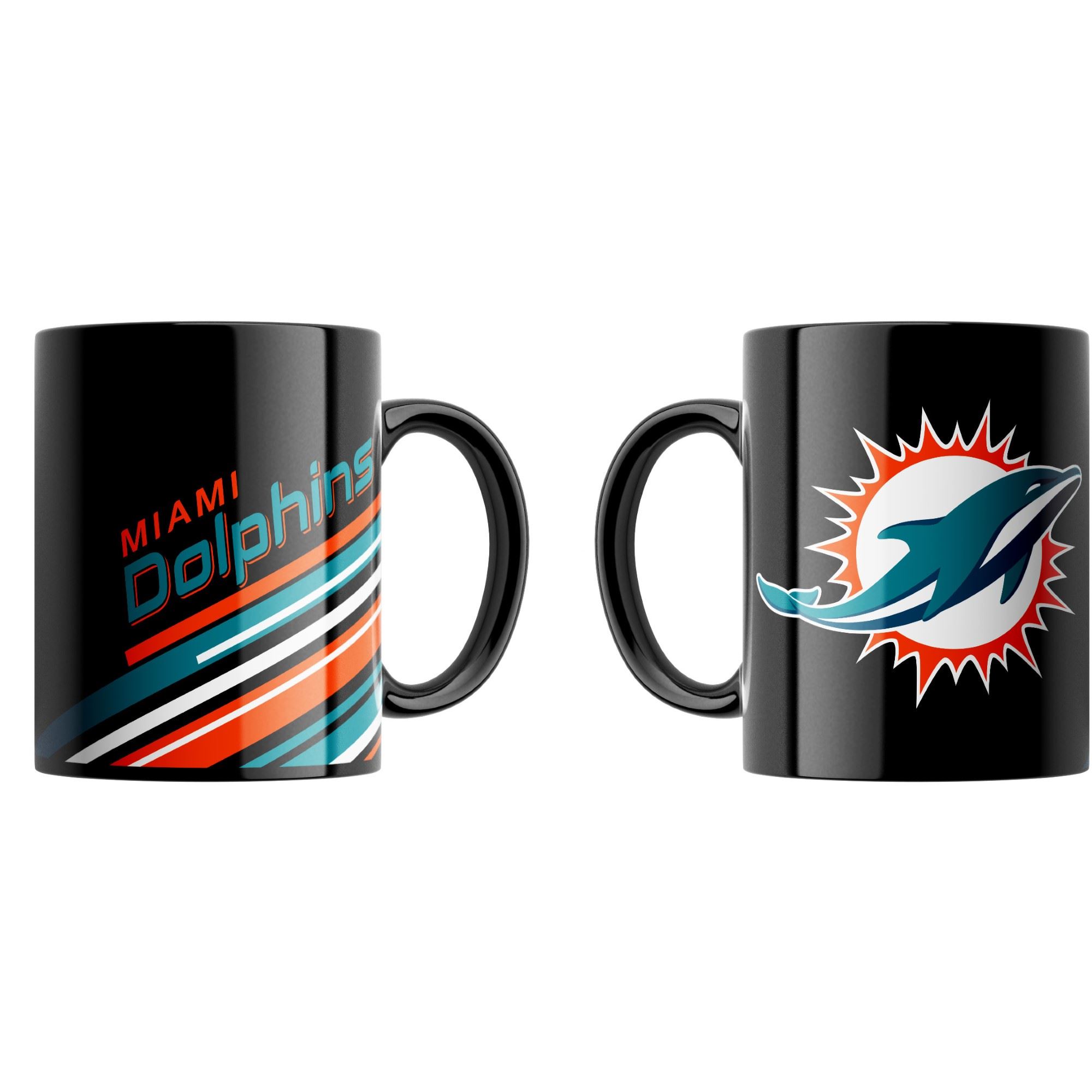 Miami Dolphins NFL Classic Mug (330 ml) Stripes Tasse Great Branding