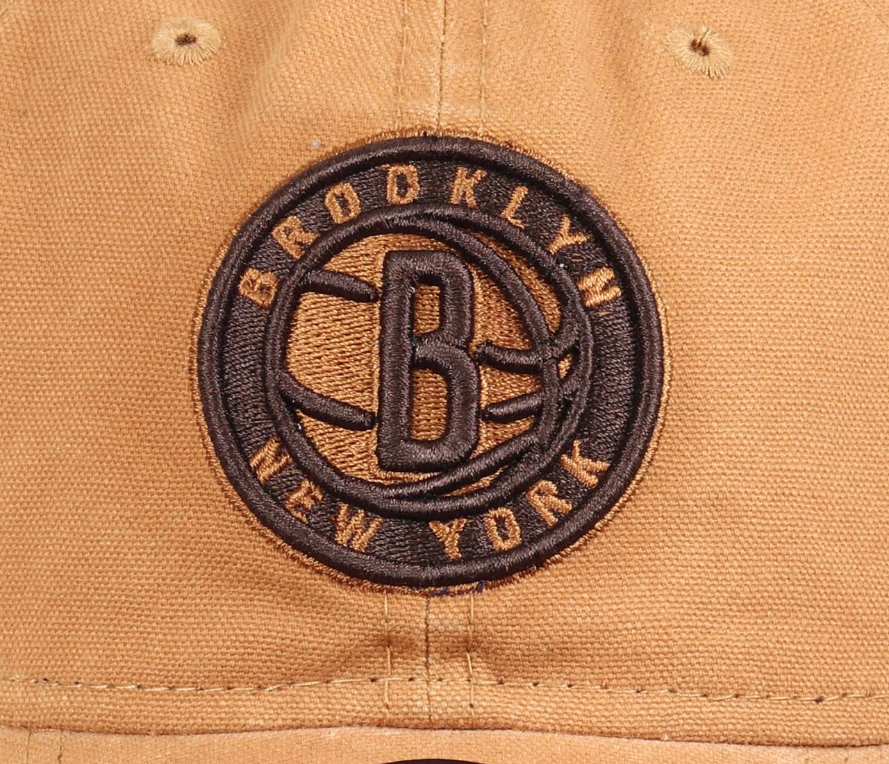 Brooklyn Nets NBA Team Brown 9Twenty Unstructured Strapback Cap New Era