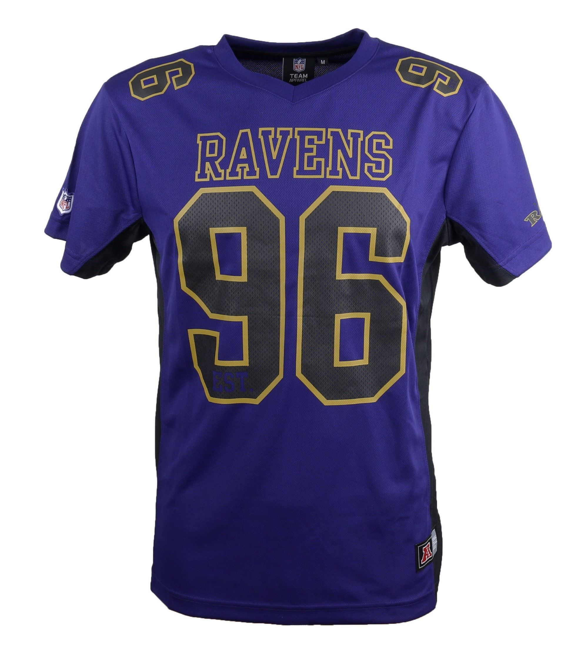 Baltimore Ravens NFL Players Poly Mesh Purple T-Shirt Fanatics