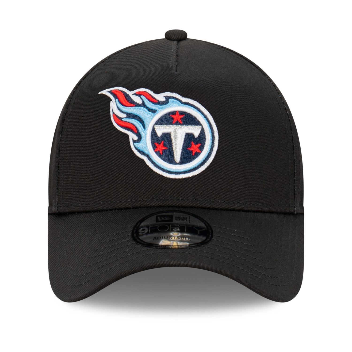 Tennessee Titans NFL Evergreen Black 9Forty Adjustable A-Frame Cap New Era