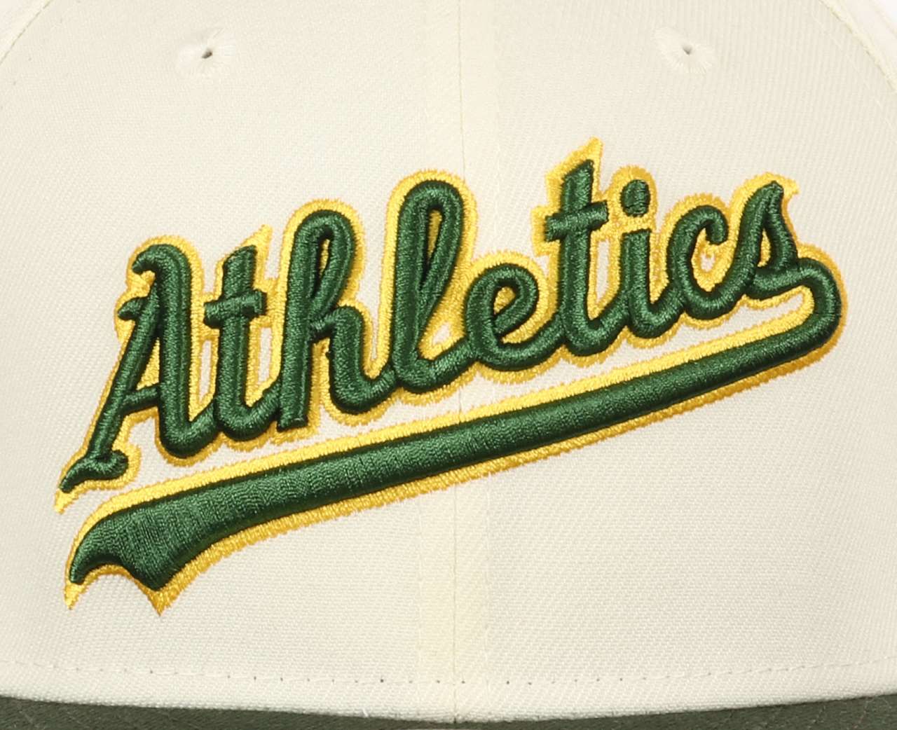 Oakland Athletics MLB Two Tone Cooperstown 40 Years Sidepatch Chrome 59Fifty Basecap New Era