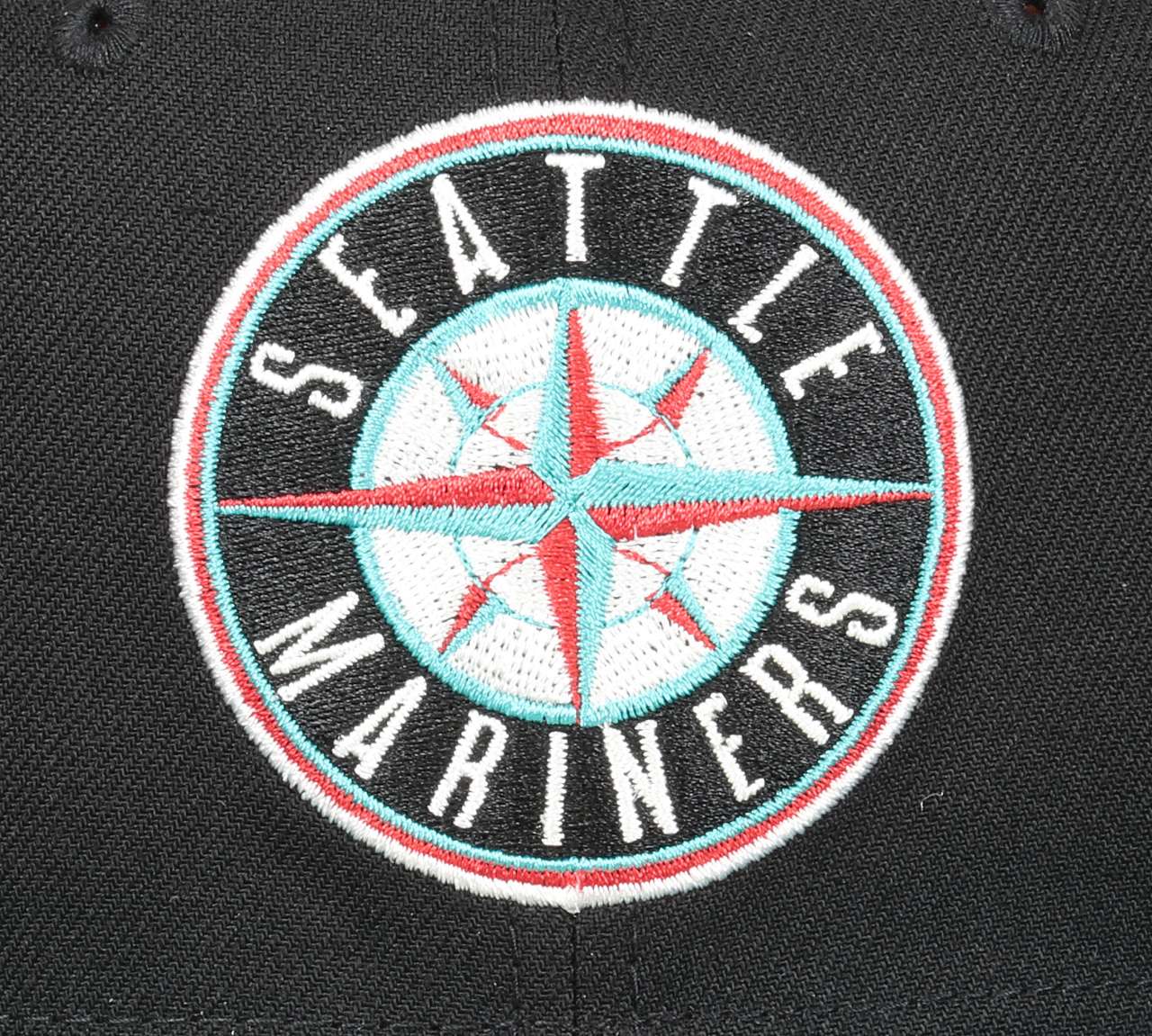 Seattle Mariners MLB Cooperstown 30th Anniversary Black Aqua 59Fifty Basecap New Era