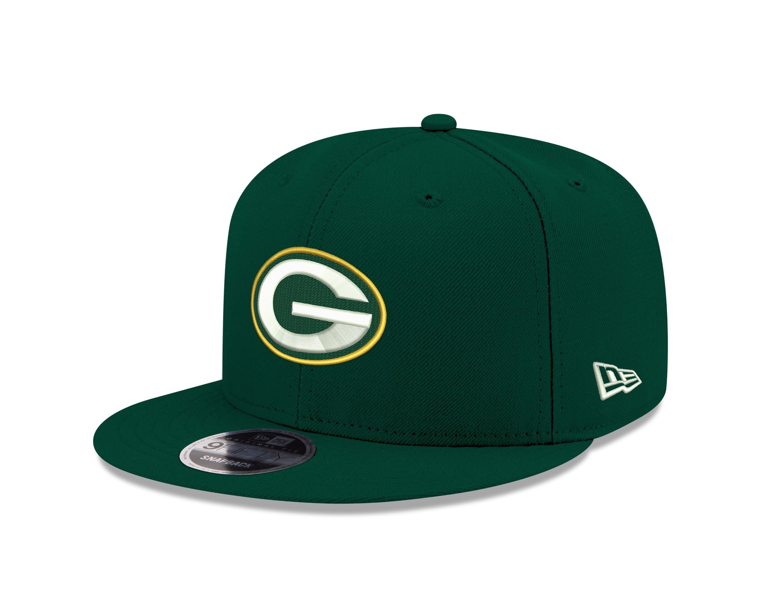 Green Bay Packers First Colour Base 9Fifty Snapback Cap New Era