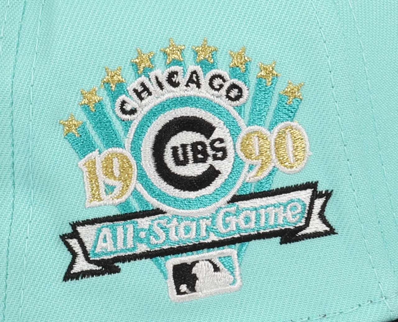 Chicago Cubs MLB All-Star Game 1990 Sidepatch Cooperstown Mint Black 9Forty A-Frame Snapback Cap New Era