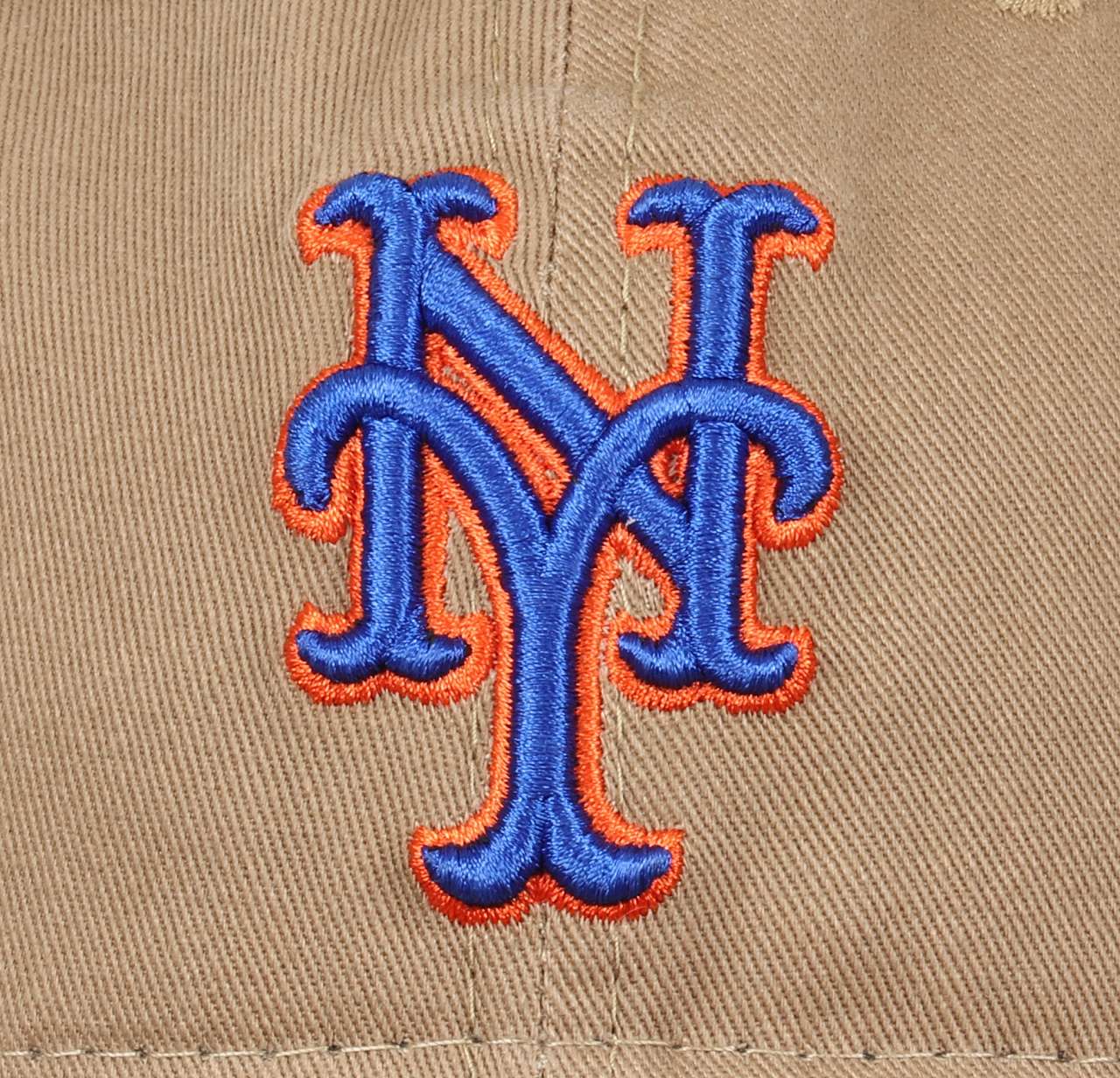 New York Mets MLB Team Khaki 9Twenty Unstructured Strapback Cap New Era