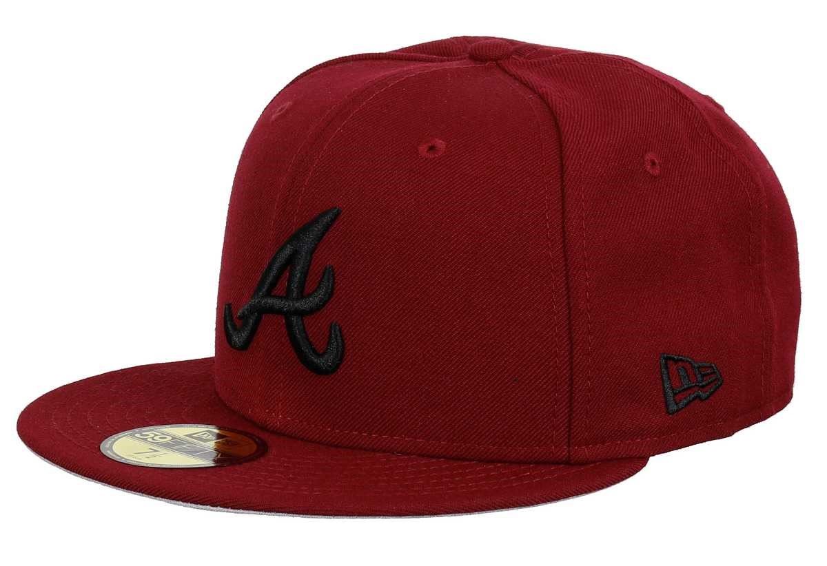 Atlanta Braves Cardinal Collection 59Fifty Cap New Era