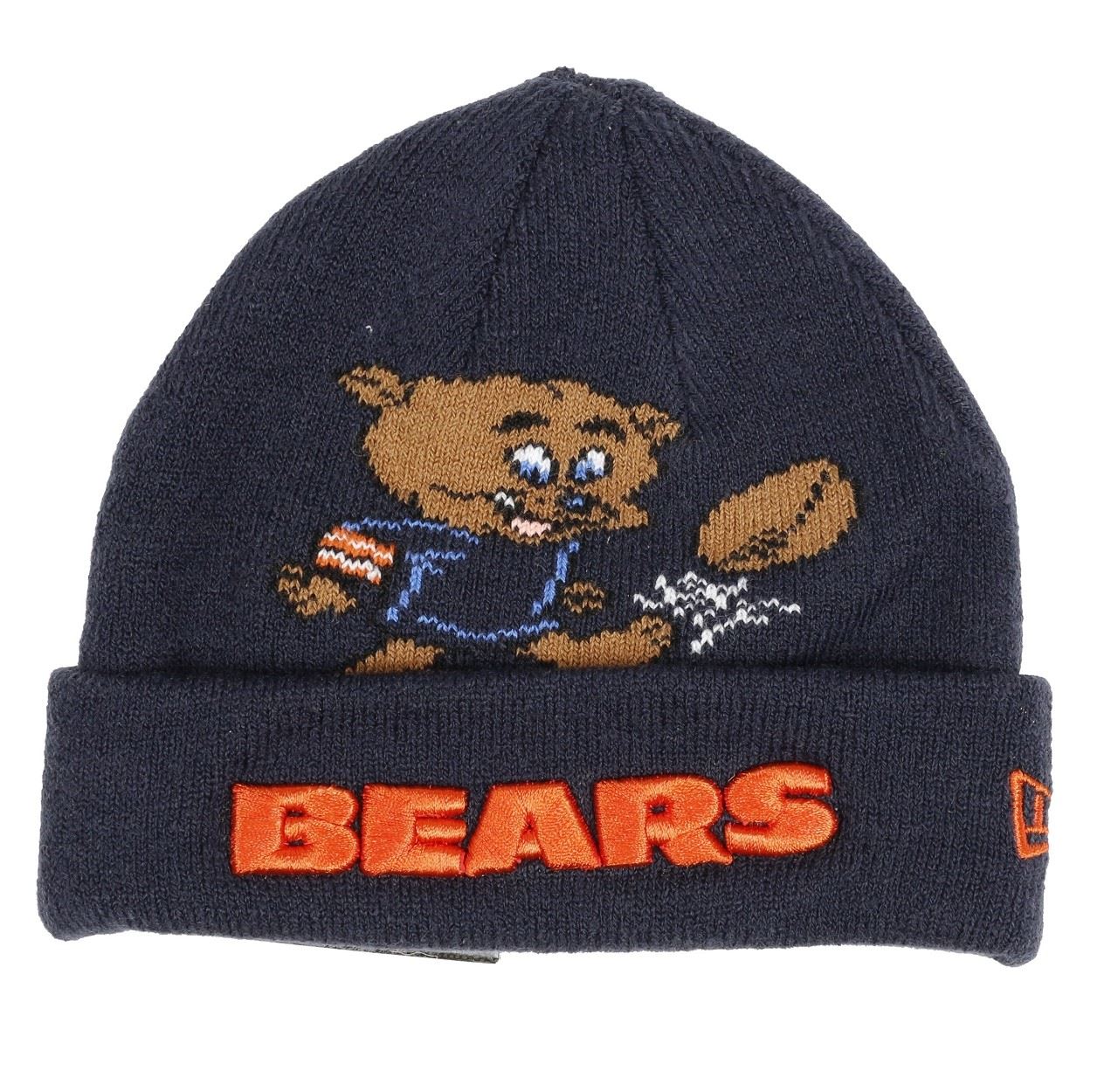 Chicago Bears Infant Mascot Cuff Beanie New Era