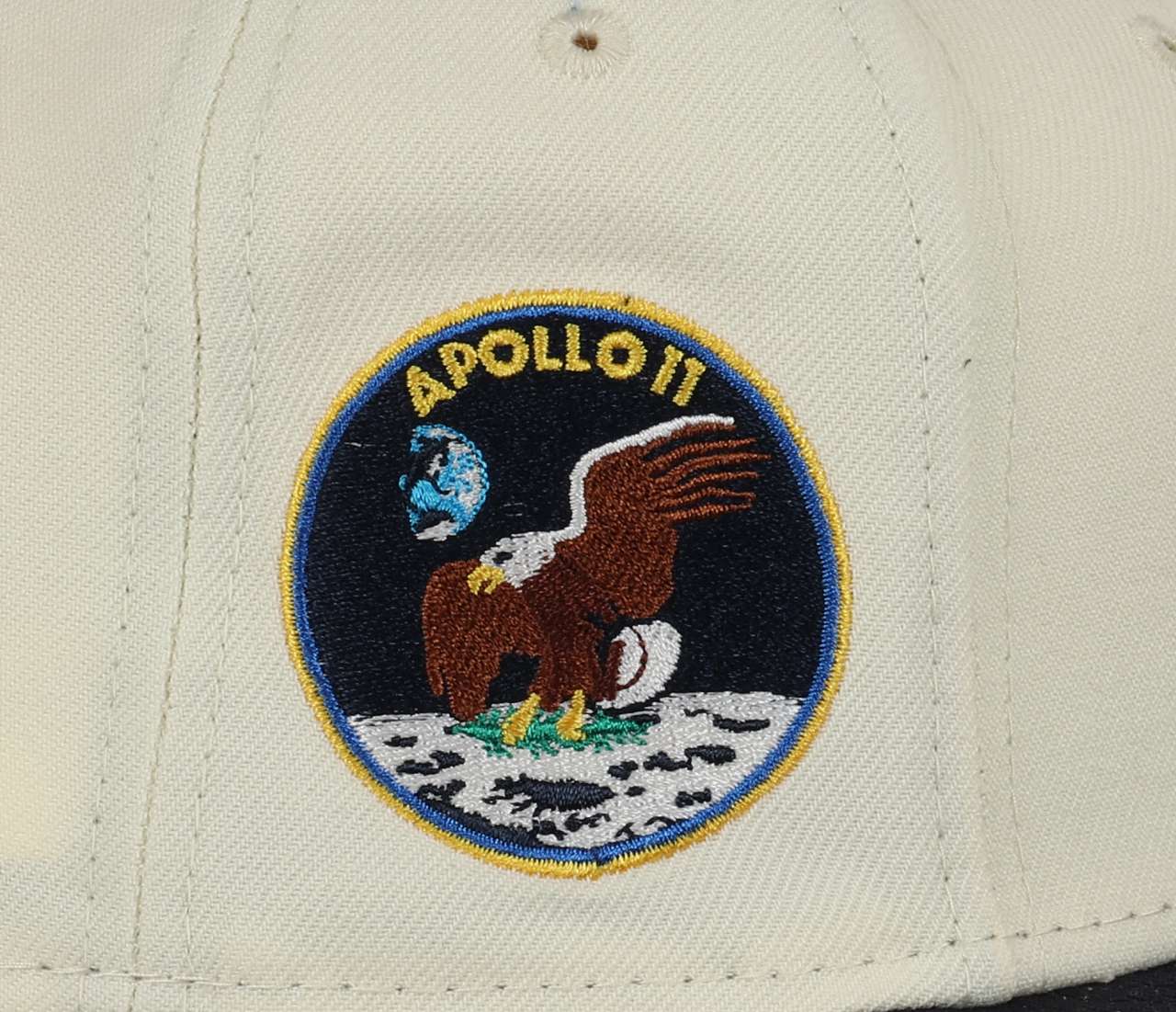 Houston Astros MLB Apollo 11 Sidepatch Chrome Navy 59Fifty Basecap New Era