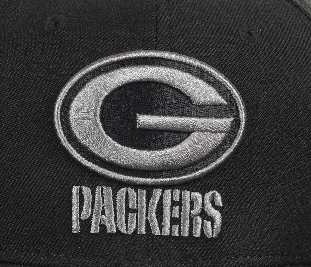 Green Bay Packers NLF Black Dark Graphene 9Fifty Original Fit Cap New Era