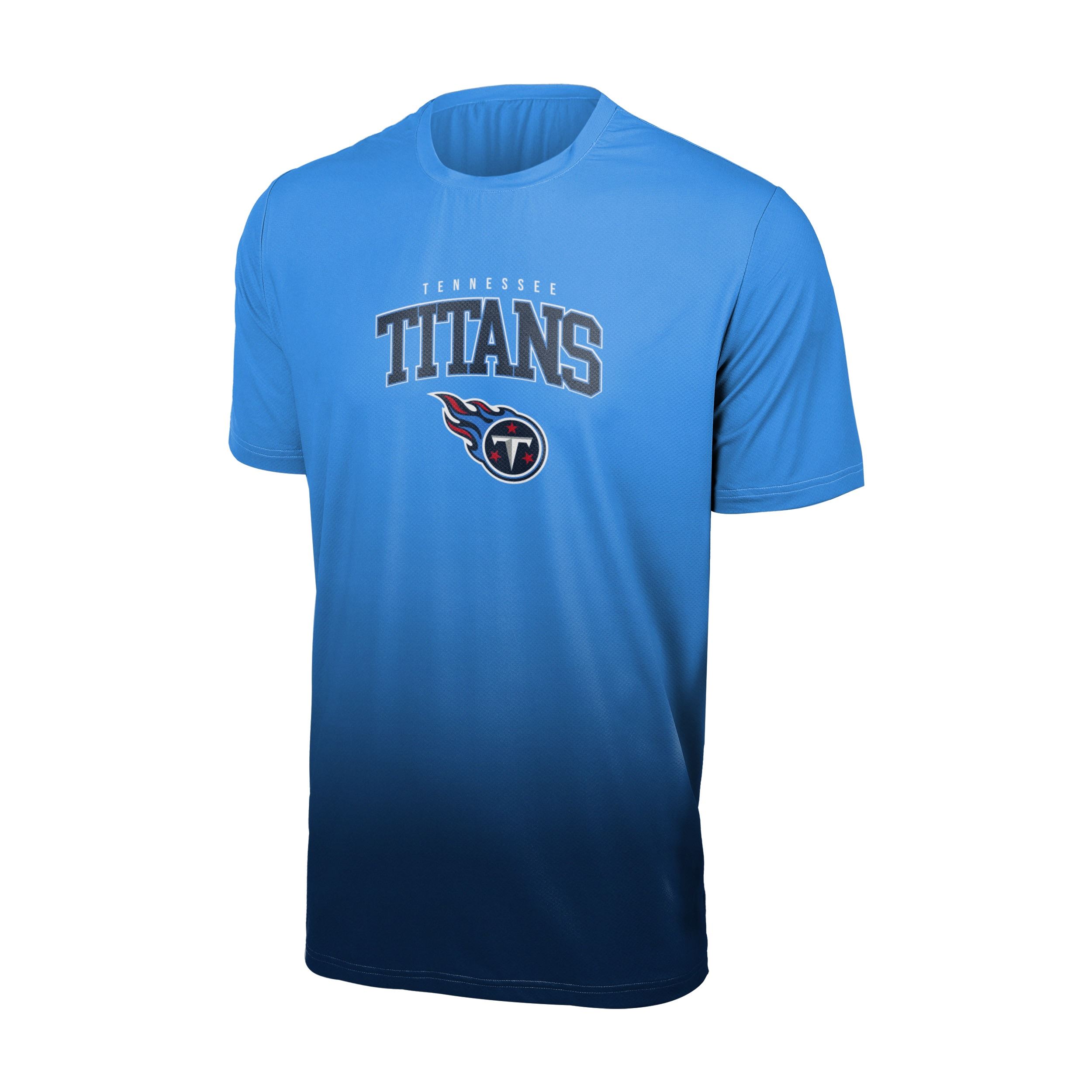 Tennessee Titans NFL Gradient Mesh Jersey Short Sleeve Herren T-Shirt Foco