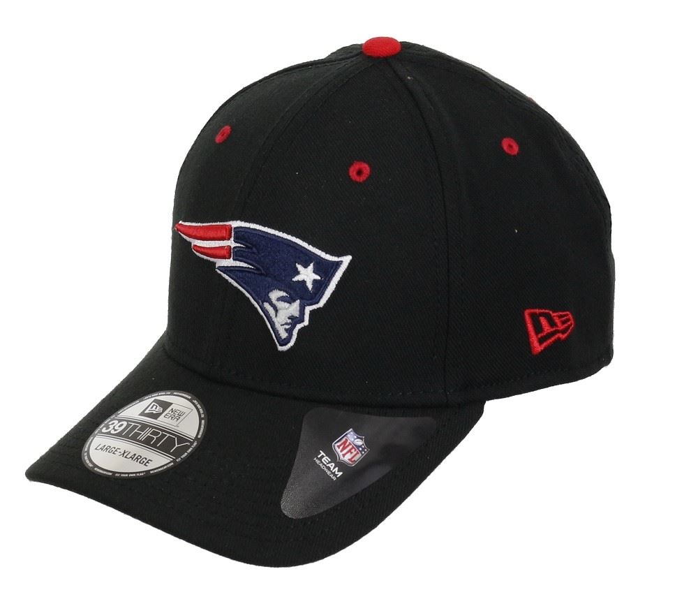 New England Patriots Black 39Thirty Cap New Era