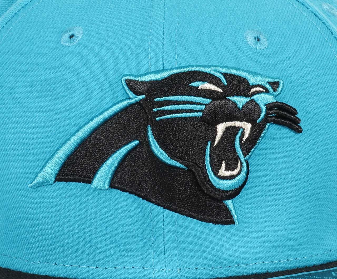 Carolina Panthers NFL Two Tone Blue Black OTC 9Fifty Original Fit Snapback Cap New Era