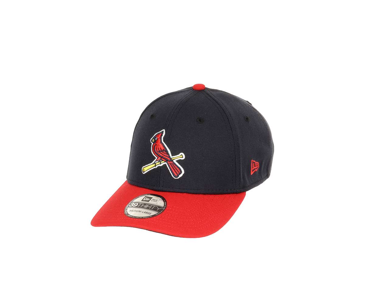 St. Louis Cardinals  MLB Two Tone Navy Scarlet Black UV 39Thirty Stretch Cap New Era