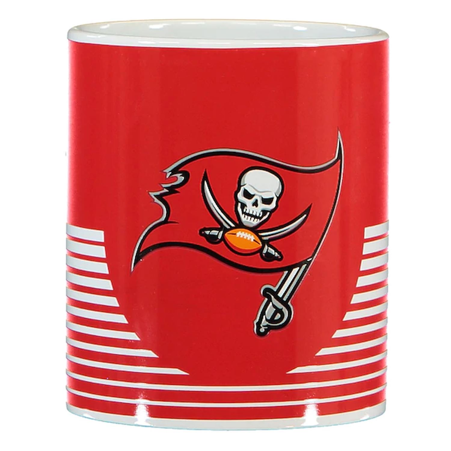 Tampa Bay Buccaneers NFL Linea Mug Red Tasse Forever Collectibles