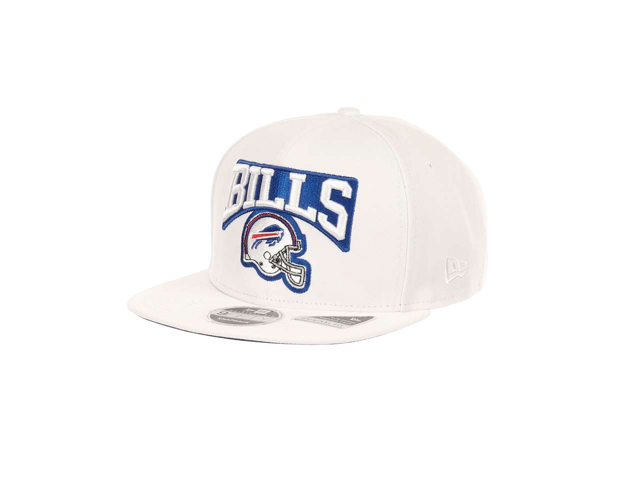 Buffalo Bills NFL VIntage White 9Fifty Original Fit Snapback Cap New Era
