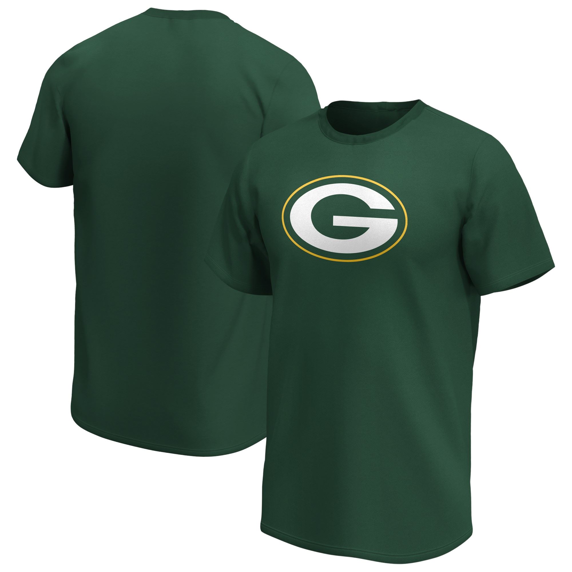 Green Bay Packers NFL Mid Essentials Crest T-Shirt Fanatics